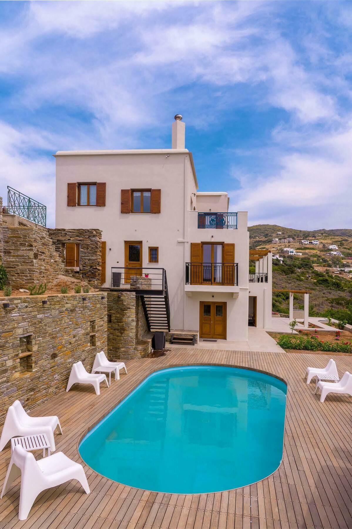 Belvedere Andros Batsi  Exterior photo